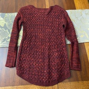 Red fall sweater!